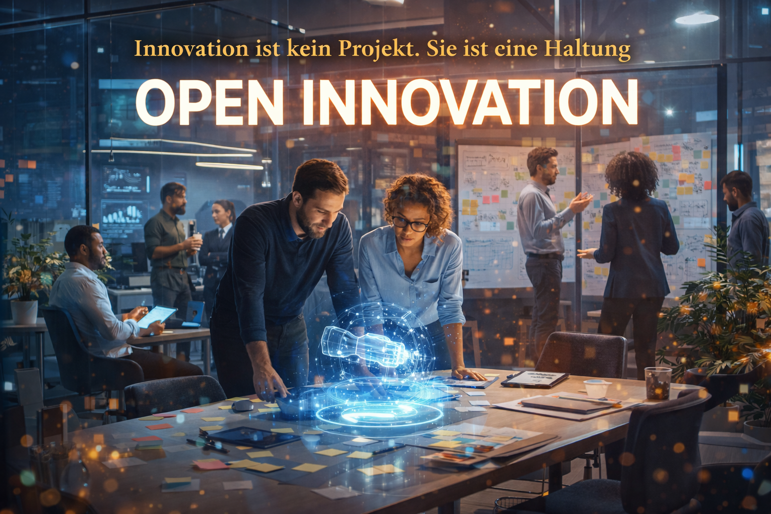 Innovation ist kein Projekt. Sie ist eine Haltung — Open Innovation im Innovation Lab erlebbar.
