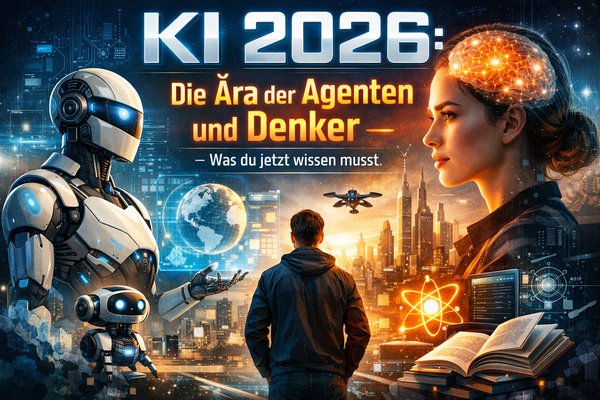 KI 2026: Die Ära der Agenten und Denker – Was du jetzt wissen musst