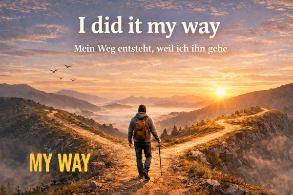 🎵I did it my way – mein Weg entsteht, weil ich ihn gehe