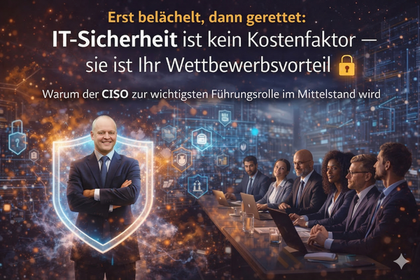 Erst belächelt, dann gerettet: IT-Sicherheit ist kein Kostenfaktor — sie ist Ihr Wettbewerbsvorteil 🔐