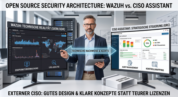 Smart Security statt dicke Budgets: Warum wir als externe CISOs keine teuren Enterprise-Suiten brauchen