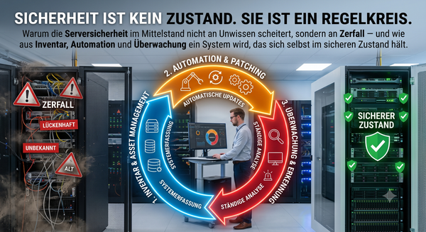 Sicherheit ist kein Zustand. Sie ist ein Regelkreis.